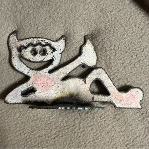 Unique metal party devil decor